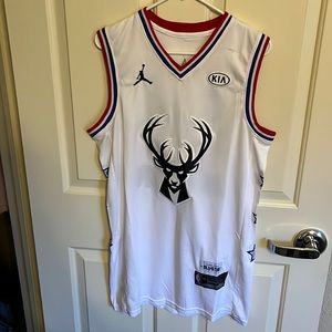 Giannis Antetokoumpos All Stars white Jersey!!! New quality!!